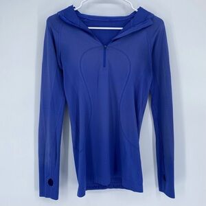 Lululemon Hoodie Royal Blue w/ Hood and Thumbholes